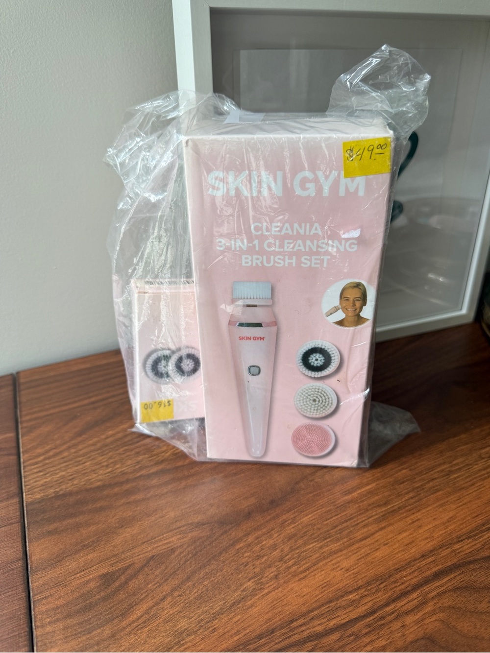 Skin Gym 3-in-1 Cleansing Brush Set - NWT!